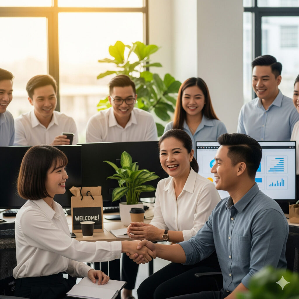 7 cách khiến nhân viên mới cảm thấy được chào đón