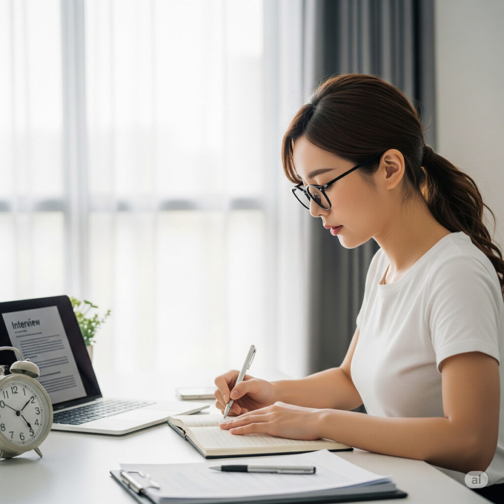chuẩn bị trước khi phỏng vấn