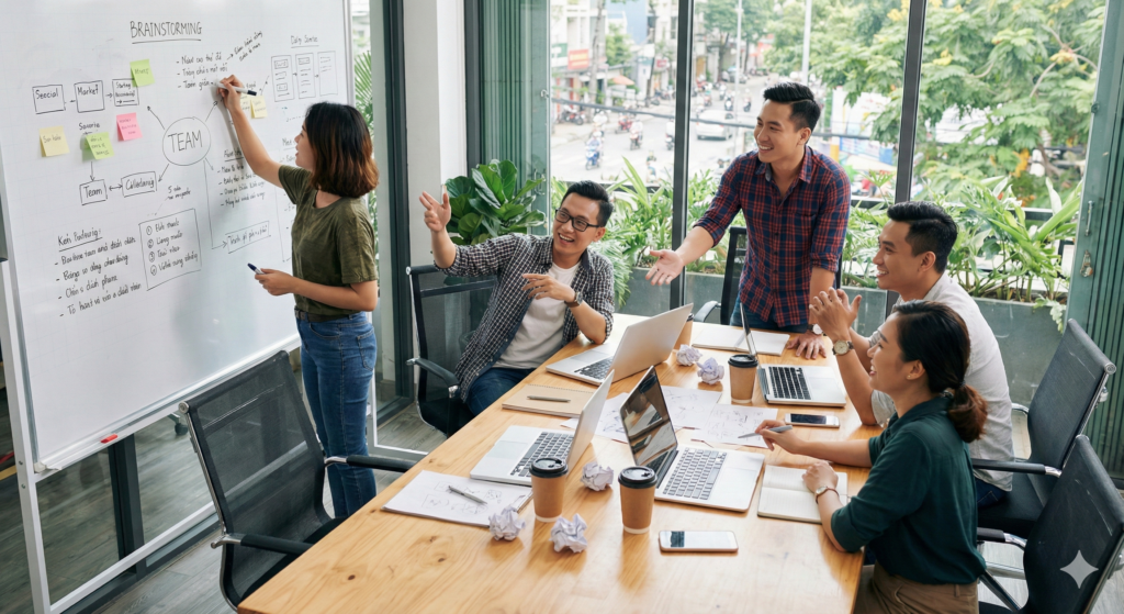Brainstorming hiệu quả: 6 cách giúp ý tưởng bật ra liên tục