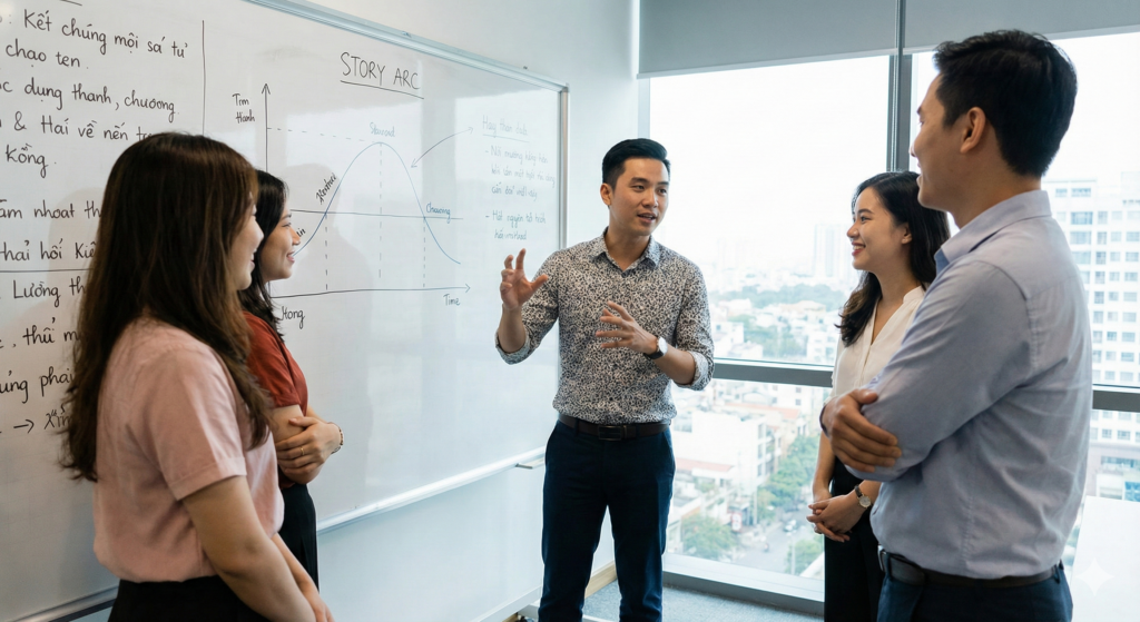 Storytelling thông minh: bí kíp chạm tim khách giữa “bão” nội dung