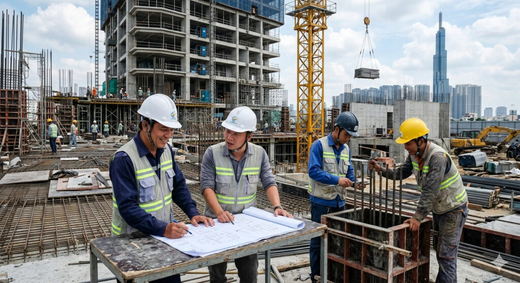 Ngành xây dựng là gì? Học gì, cơ hội việc làm và mức lương 2026