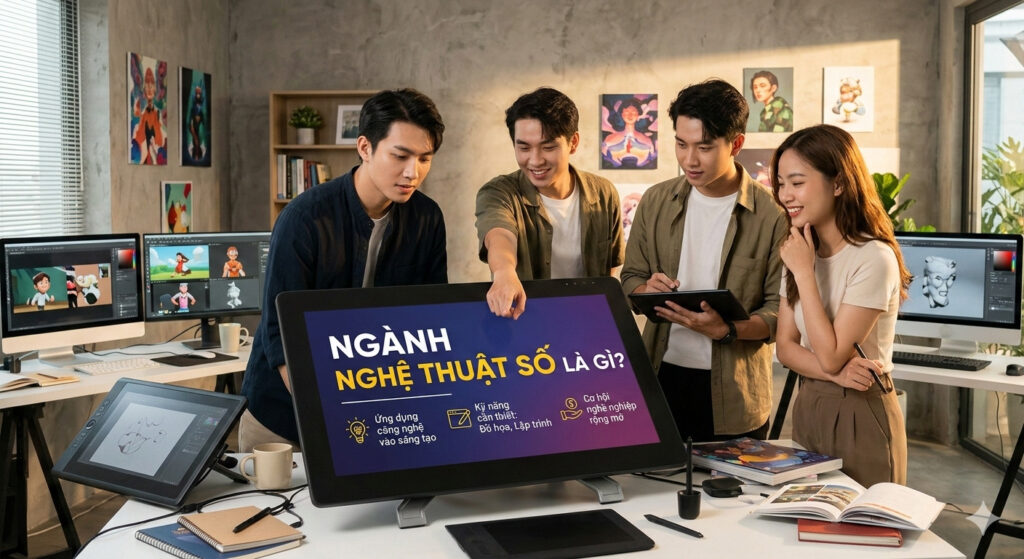 Ngành Nghệ Thuật Số Là Gì? Học Những Gì? Cơ Hội Việc Làm 2026