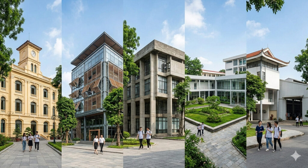 Top 5 Trường Đại Học Uy Tín Đào Tạo Ngành Kiến Trúc Tại Việt Nam