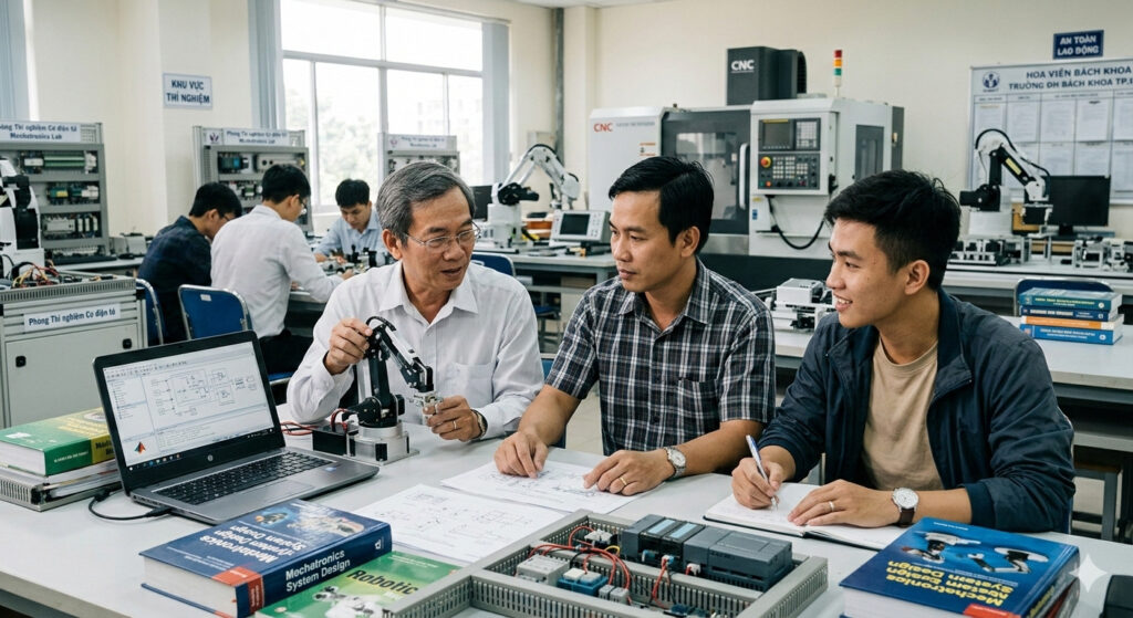 Học thạc sĩ Kỹ thuật cơ điện tử ở đâu? Gợi ý trường và lộ trình