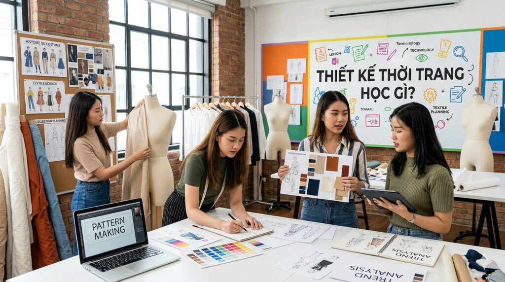 Thiết Kế Thời Trang Học Gì, Làm Gì? Lộ Trình & Triển Vọng