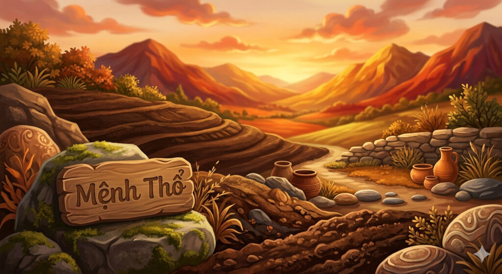 Mệnh Thổ hợp màu gì