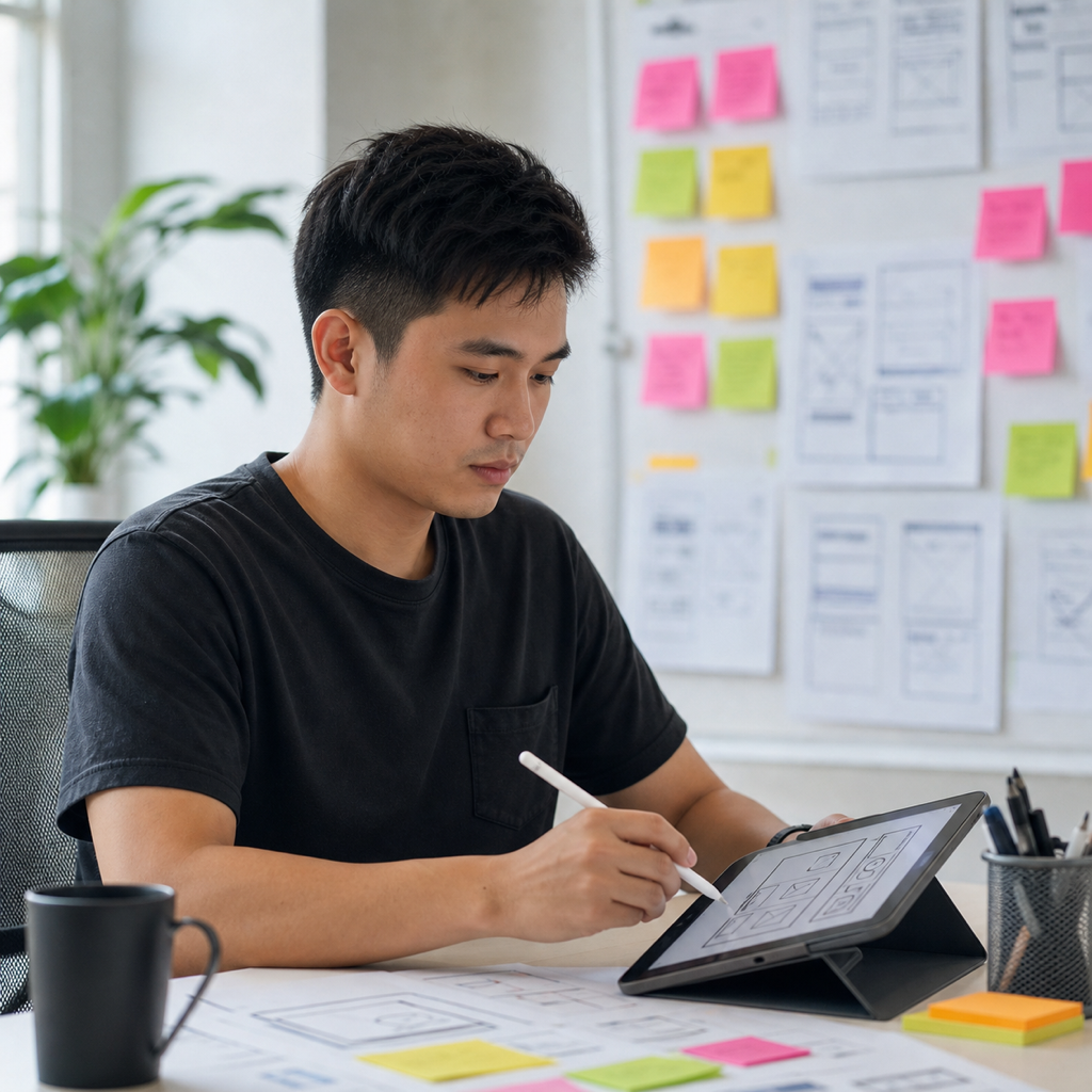 UI Developer thiết kế giao diện