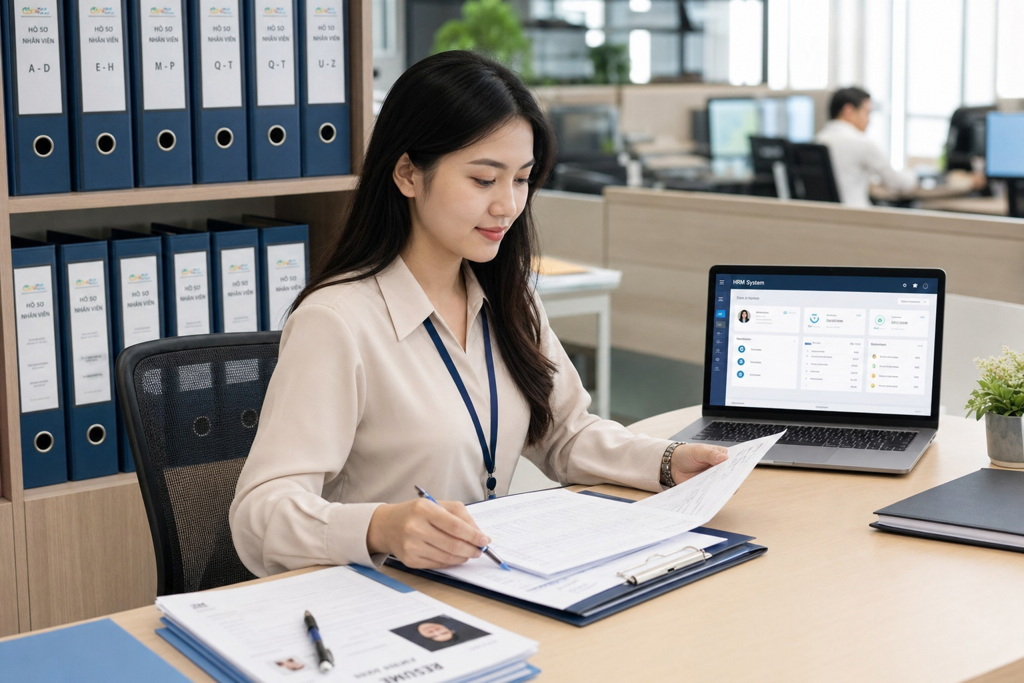 CV trợ lý nhân sự