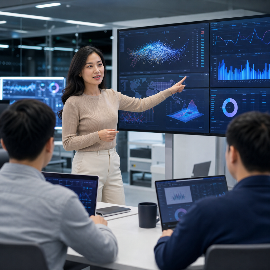 Data Analyst làm việc với dữ liệu