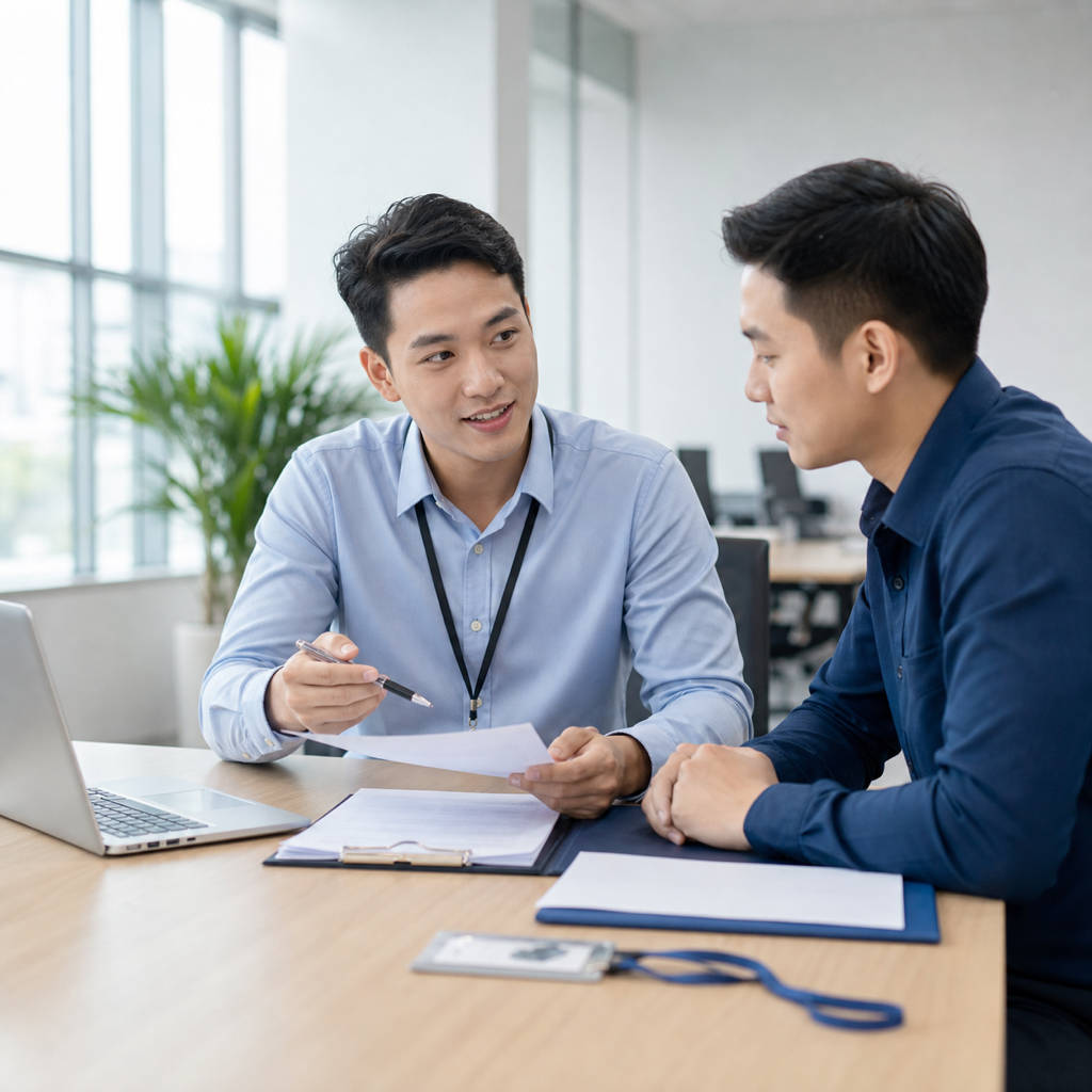 Trợ lý nhân sự onboarding nhân viên mới