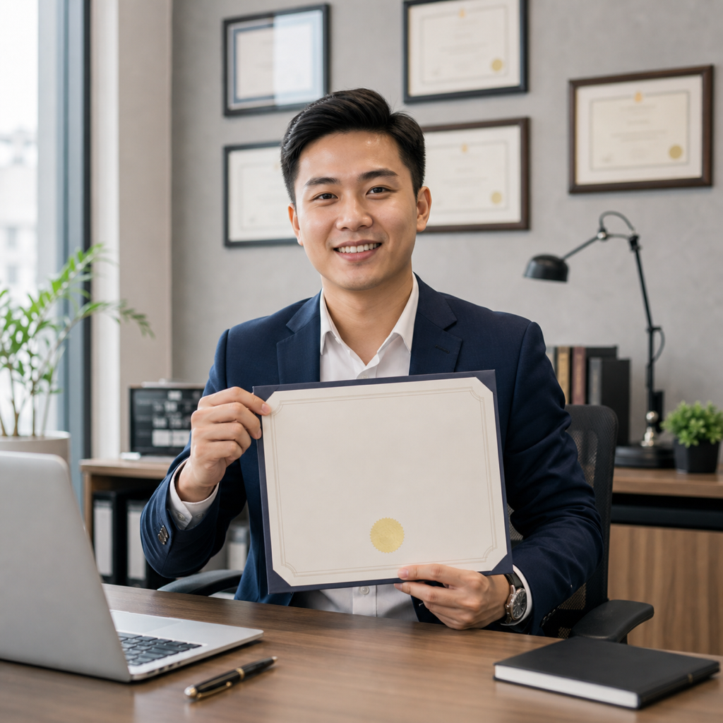 Chứng chỉ kỹ năng đính kèm CV