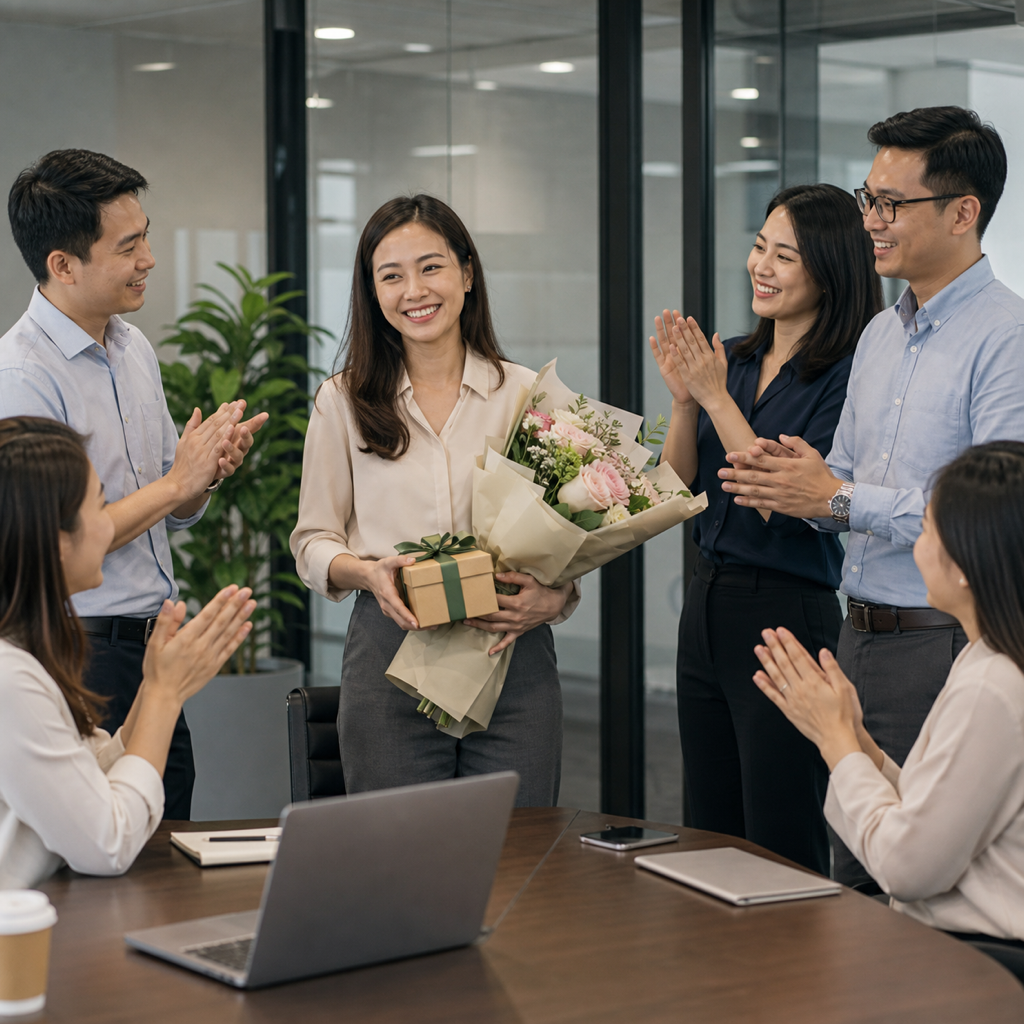 Nhân viên nghỉ việc chuyên nghiệp
