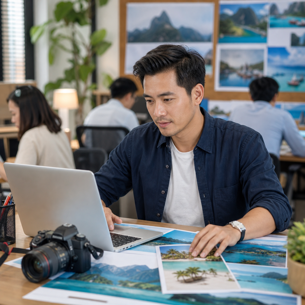 Nhân viên văn phòng - nvvp 328 marketing du lich