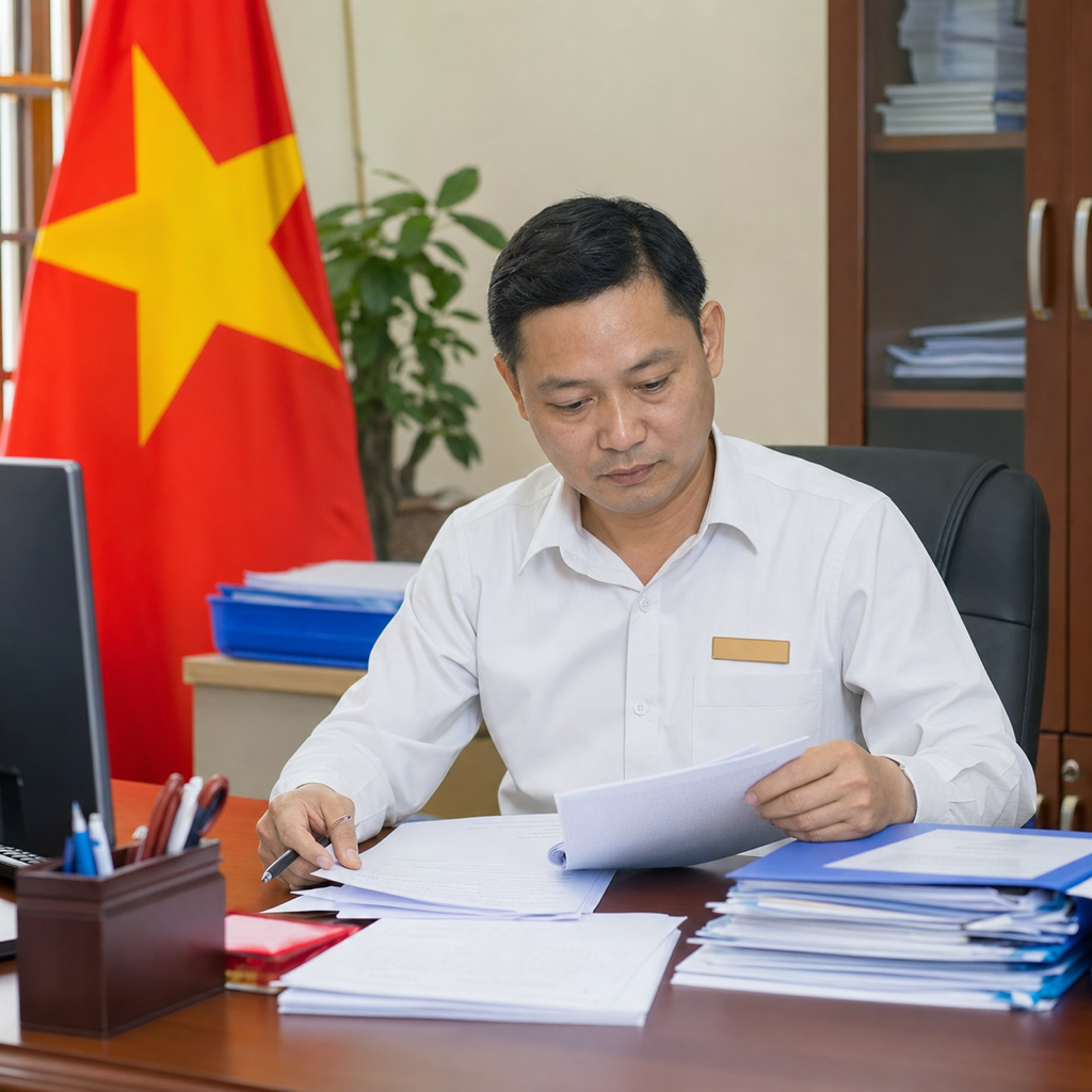 Nhân viên văn phòng - nvvp 132 can bo phuong