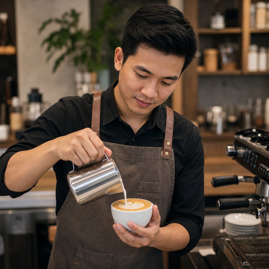 Nghề tay trái cho dân văn phòng - minh hoa