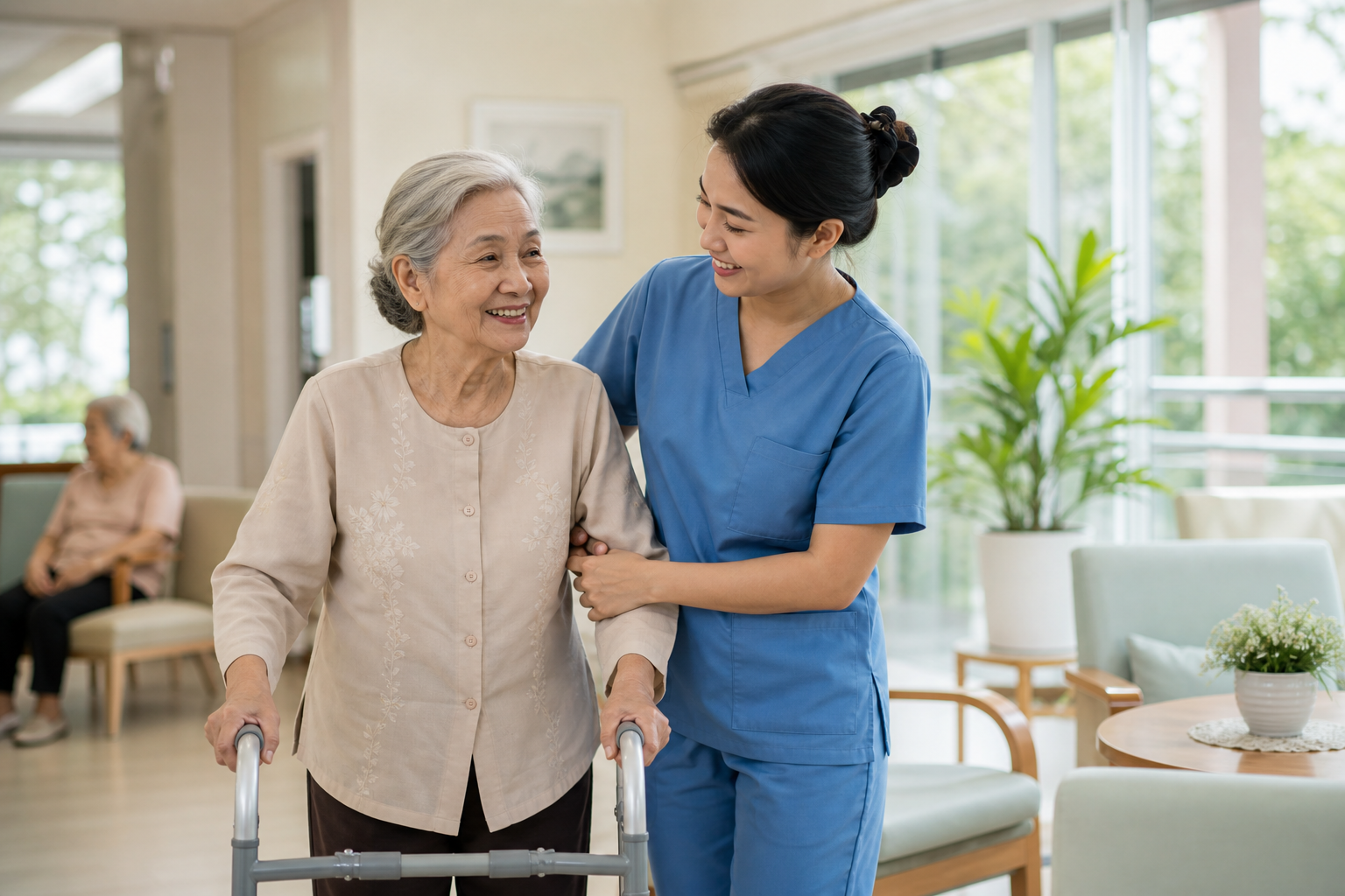 Nghề chăm sóc người cao tuổi