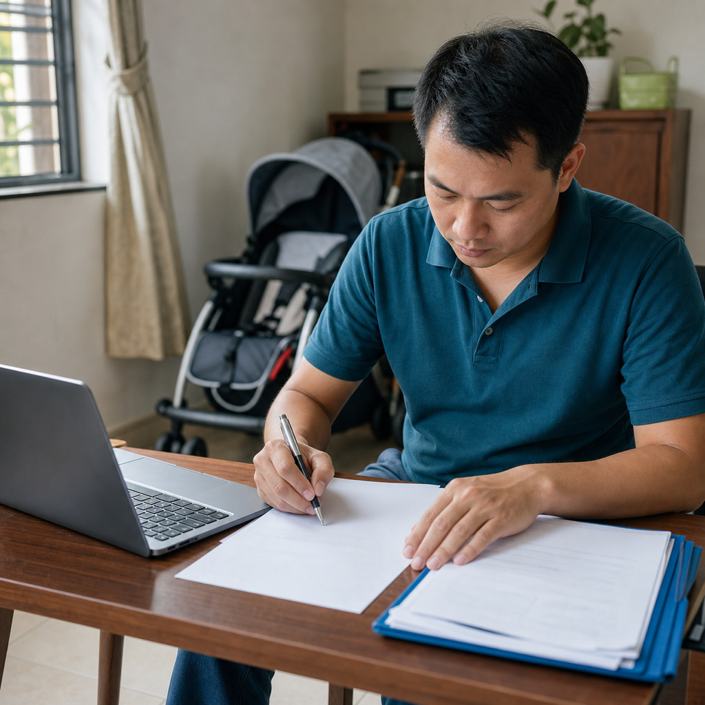 Cha có được nghỉ khi vợ sinh con? Chế độ BHXH
