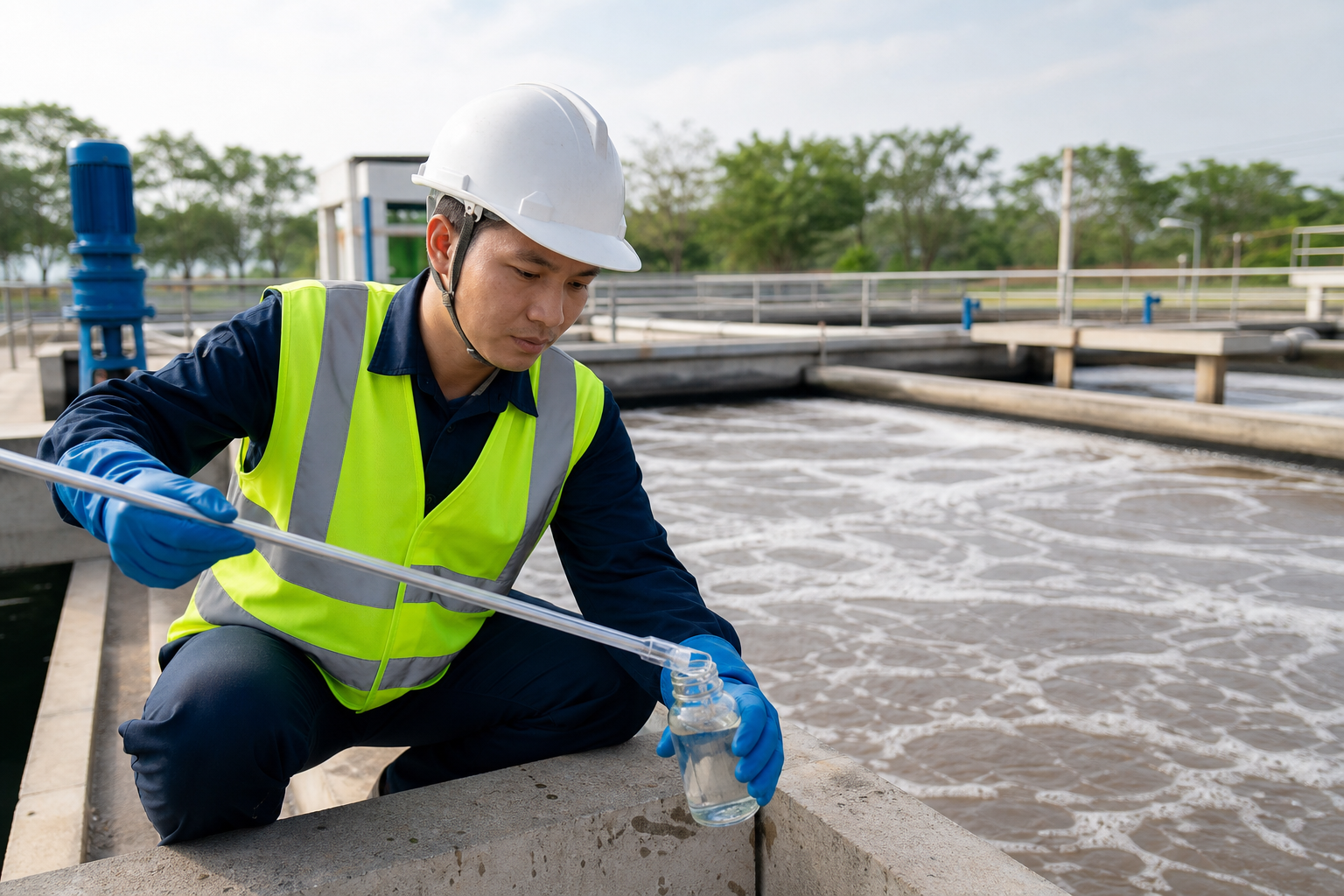Nghề vận hành hệ thống xử lý nước thải: công việc, kỹ năng, lộ trình