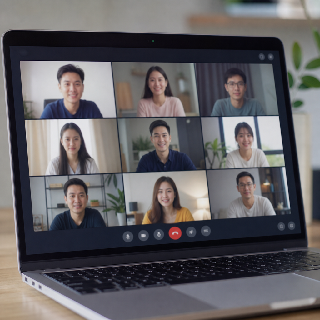 cách dùng Zoom chuyên nghiệp khi họp online