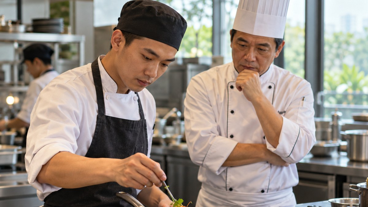 câu hỏi phỏng vấn đầu bếp