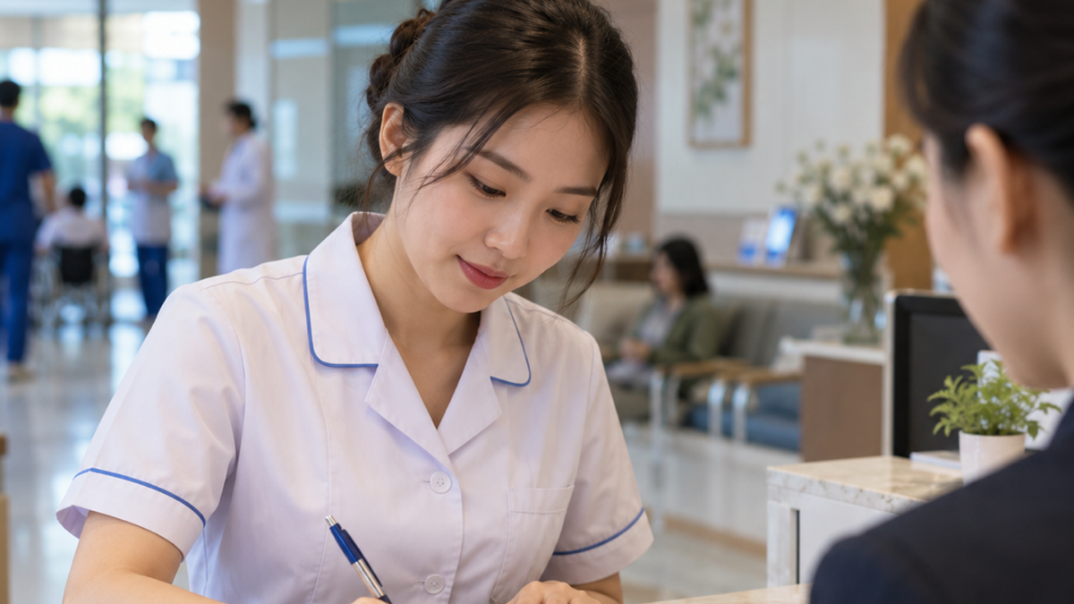đơn xin việc điều dưỡng